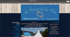 Desktop Screenshot of lebistrotdelamer.com